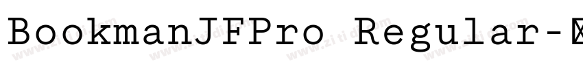 BookmanJFPro Regular字体转换 BookmanJFPro Regular字体转换
